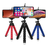 Pack 3 Mini Trípode Celular Selfie Flexible Giratorio 