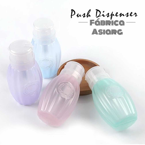 Dosificador Contenedor Dispenser Acetona Uñas Manucura 250ml