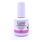 Top Coat Lirio Unhas Gel Transparente