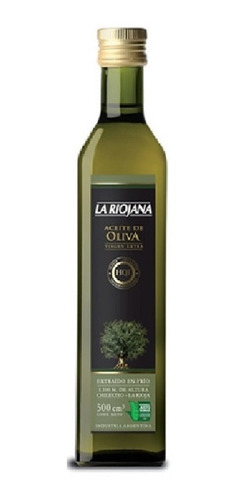  Aceite De Oliva Agro Ecologico La Riojana 500 Cc X 3 U.