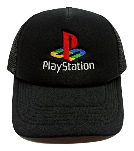 Gorra Bordada Playstation Consola Ps 1 2 3 4 Retro Camionera