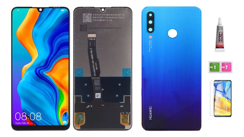 1 Pantalla Lcd+funda Para Huawei P30 Lite Nova 4e 24mp 48mp