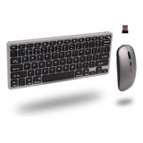 Kit Teclado + Mouse Inalámbricos 1600dpi 