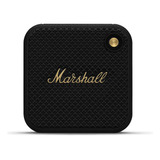 Parlante Impermeable Negro Marshall Willen Bluetooth 3''