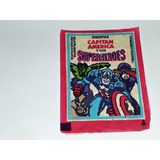 Antiguo Sobre Figuritas Capitan America  Superheroes /vacio