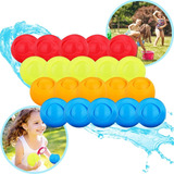 Reutilizable Globos Agua Silicona Bolas Llenado Rápido 20pzs