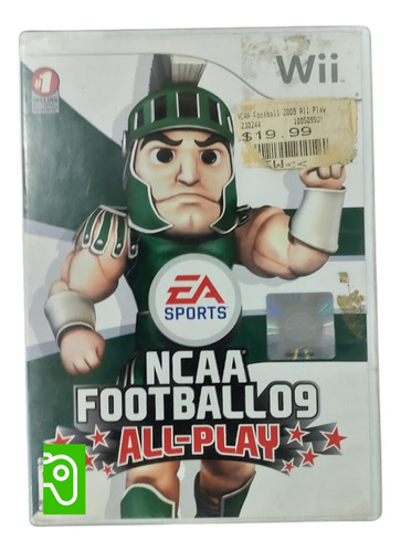 Ncaa Football 09 All-play Juego Original Nintendo Wii 