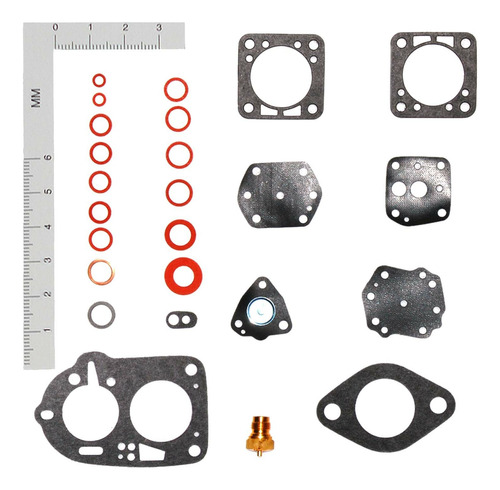 Kit Para Carburador Gp900 L2 0.9l De 1955 A 1956 Walker