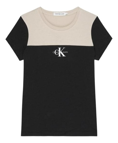 Calvin Klein Camiseta Colour Block Monogram. Ig0ig01786 Beh 