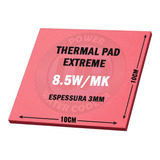 Thermal Pad 3mm Extreme 8.5w P/ Placa De Vídeo Vrm Cpu Ps5