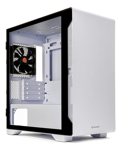 Gabinete Gamer Thermaltake S100 Cristal Templado Blanco