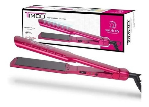 Plancha De Cabello Profesional Timco® Wet&dry Placas Anchas