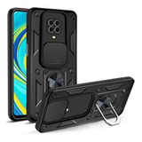 Carcasa Con Protector De Cámara Para Redmi Note 9s