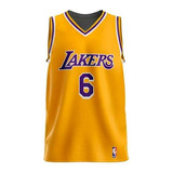 Camiseta Nba Lakers Lebron James N 6 Basquet Oficial En3x