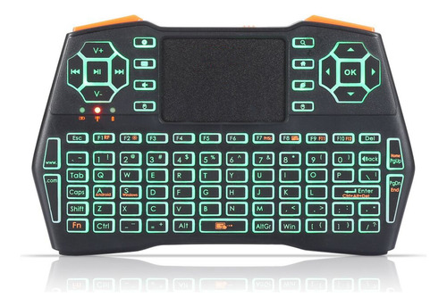 Mini Teclado Inalámbrico Air Mouse De 2,4 G Con Retroilumina