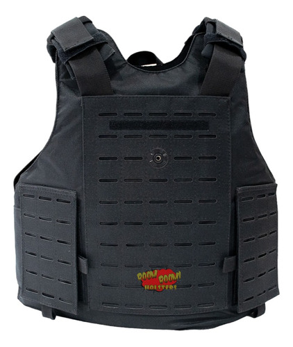 Funda Chaleco  Policial/airsoft Molle + Pouch P/cel Houston