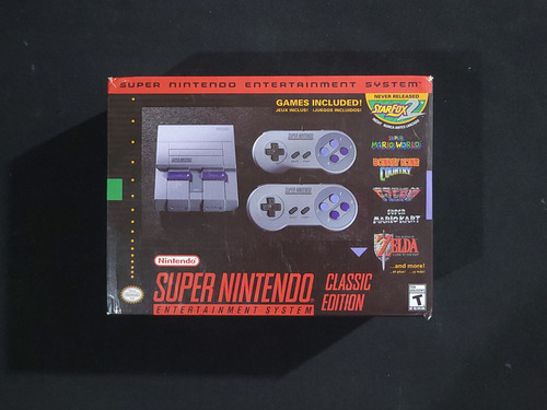 Super Nintendo Entertainment System Snes Mini + Caja Genéric