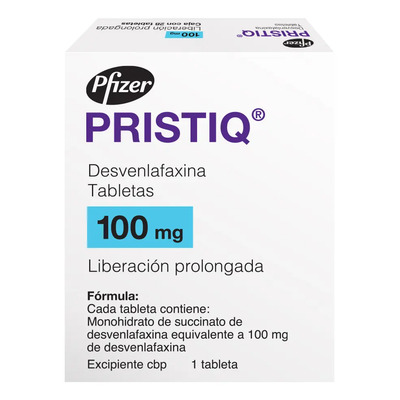 Pristiq Tableta 100 Mg, 28 Tabletas | Meses sin interés