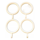 Argollas Plasticas De 40mm Para Barral De 25mm X 30un