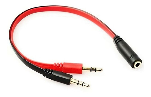 Cable Adaptador Para Pc Auricular - Micrófono 