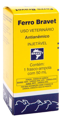 Ferro Bravet Antianêmico - 50ml