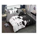 Cobertor De Verano Quilt Cubrecama San Valentin 2 Plazas D3w