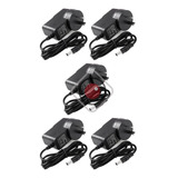 Pack X5 Fuente Switching Cargador 12v 1.5a - Cctv- Redvision