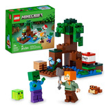 Lego Minecraft The Swamp Adventure 21240, Juego De Construcc