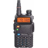 Kit 2 Rádios Ht Comunicador Baofeng Dual Band Hhf Vhf Uv5r