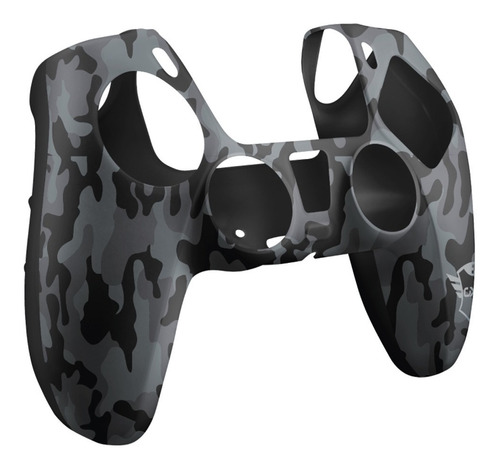 Protector Silicona Skin Joystick Ps5 Trust Negro Militar