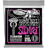 Encordado Eléctrica Ernie Ball Coated Titanium 09