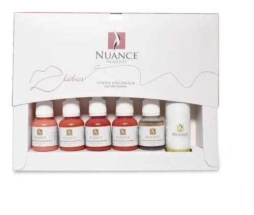 Kit Linha Nuance Essential Labial Micropigmentação Orgânica