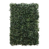 Muro Verde Follaje Artificial Arrayán Oscuro 10 Pz 60x40 Cm