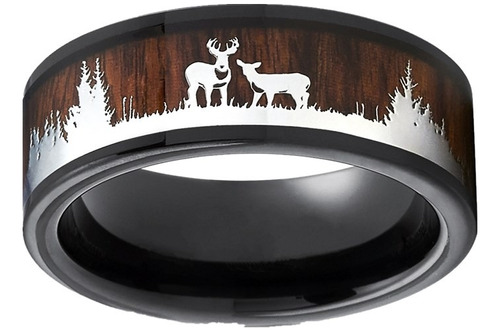 Anillo De Venado Para Hombre