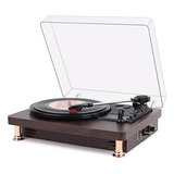 Tocadiscos Bluetooth Vintage, Tocadiscos Para Discos De Vini