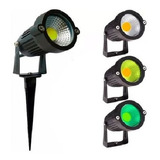 Kit 10 Espeto Led 15w Iluminaçao Jardim Prova Dágua Luminar