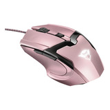 Mouse Gamer Trust Gxt 101p Gav 4800ppp 6 Botones  Color Rosa