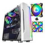 Gabinete Pc Gamer Itx M-atx Atx Usb 3.0 + Kit Fans Rgb #dsb