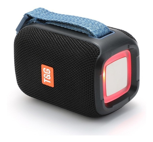 Parlante Radio Bluetooth Tg339 Luz Led Sd Usb Inalambrico