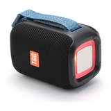 Parlante Radio Bluetooth Tg339 Luz Led Sd Usb Inalambrico