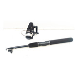 Kit Caña De Pesca Telescópica Sport Fisher & Señuelos 