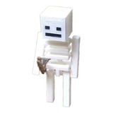 Minecraft Skeleton Movible Muñeco 3d Pla Pixelados_