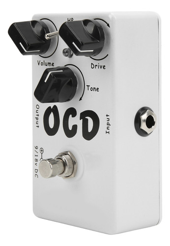 Pedal De Efecto Obsesive Compulsive Drive V2 (ocd V2) Blanco