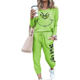 Conjunto De Sudadera Y Pantalón Grinch Stole Christmas