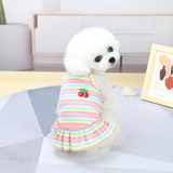 Vestidos Rainbow Para Perros, Ropa Para Mascotas, Vestidos D