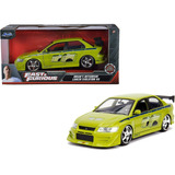 Mitsubishi Lancer Evolution Rápido Y Furioso Escala 1:24