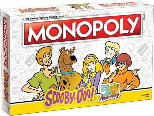 Juego De Mesa Monopoly Scooby Doo Usaopoly Estrategia 8