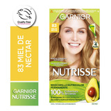 Kit Nutrisse Ultra Cobertura Garnier Coloración Permanente Tono 83 Ultra Cobertura