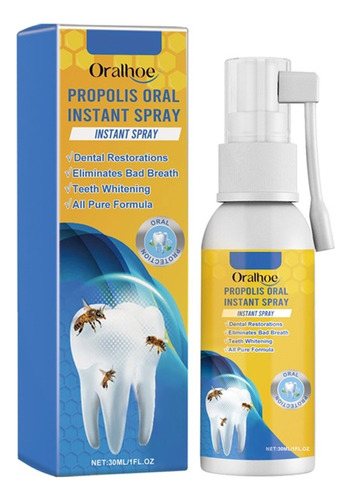 V Propolis Oral Instant Spray Pro Para La Salud Bucal De Pro