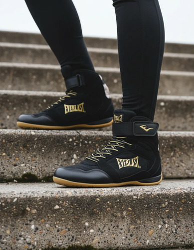 Tenis Everlast Bell M Box Boot Negro\u002Famarillo El-1137 | Envío gratis